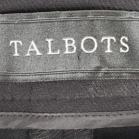 Talbots Pants Lexington Ankle Women’s Size 8 Black Stretch Equestrian Rayon - Picture 4 of 11